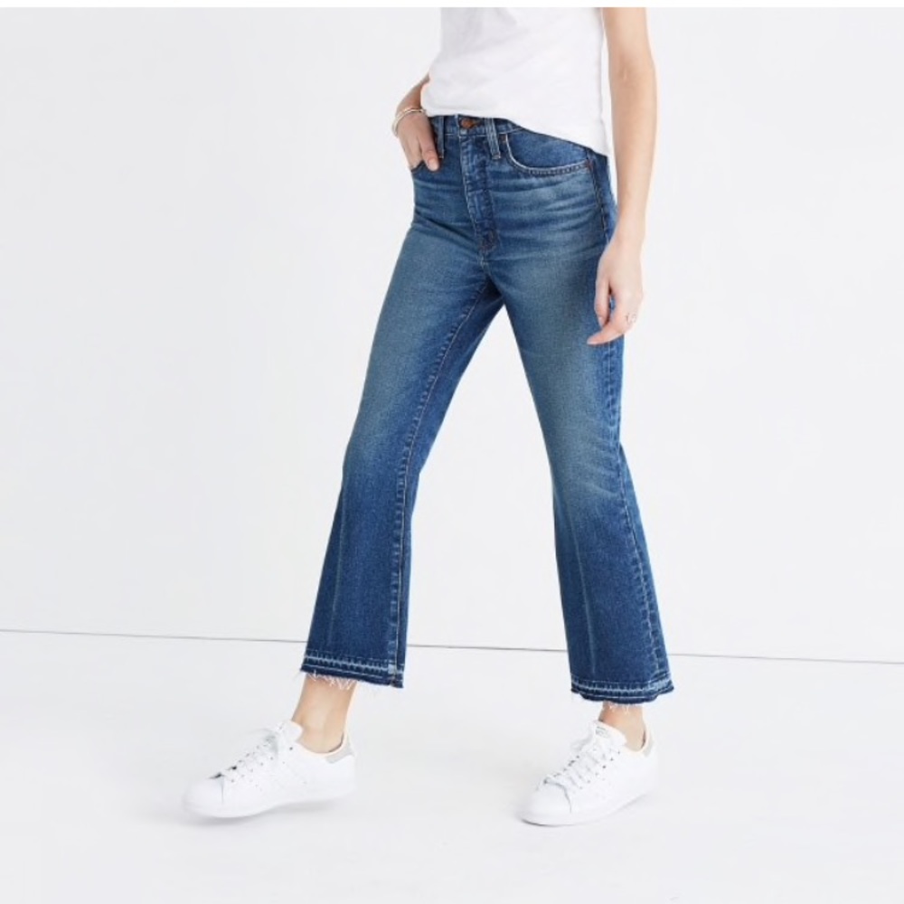 Madewell retro bootcut high rise jeans